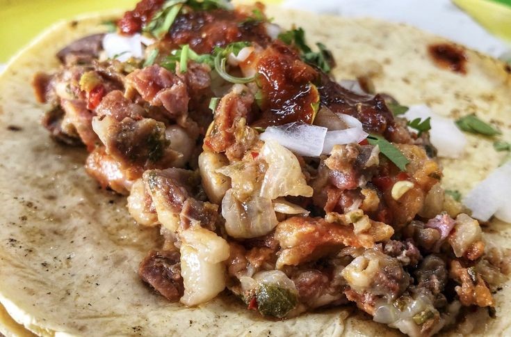 Tacos de Buche Suave