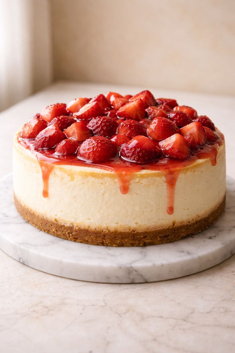 Cheesecake de Fresa